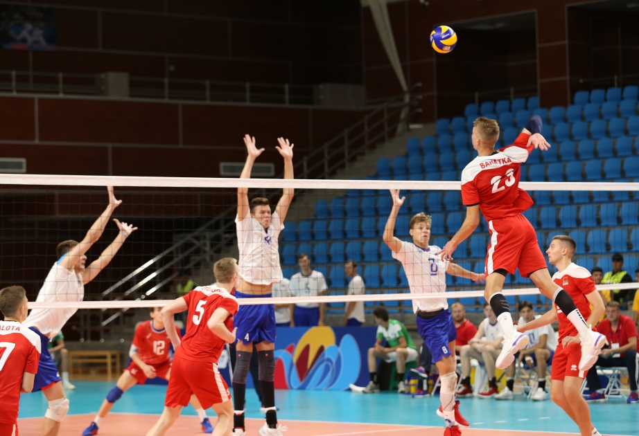 “EYOF Bakı 2019”: Kişi və qadın voleybolçuların yarışında ilk görüşlər başa çatıb