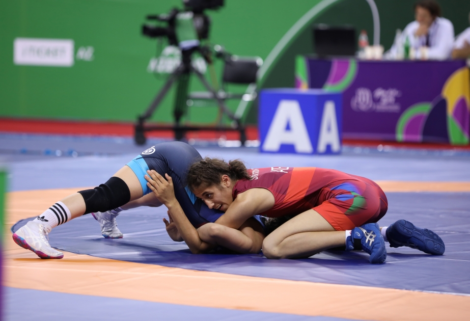 Qadın güləşçimiz “EYOF Bakı 2019”un gümüş medalına sahib olub