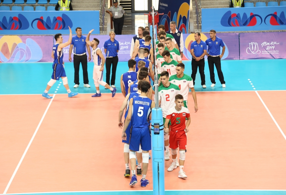 المهرجان الأولمبي الأوروبي للشباب الـ15: رجال بلغاريا وسيدات بلاروس يتغلبون في مسابقة كرة الطائرة