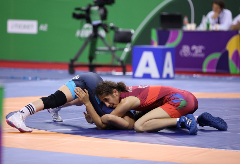 Наша женщина-борец завоевала серебряную медаль «EYOF Баку 2019»