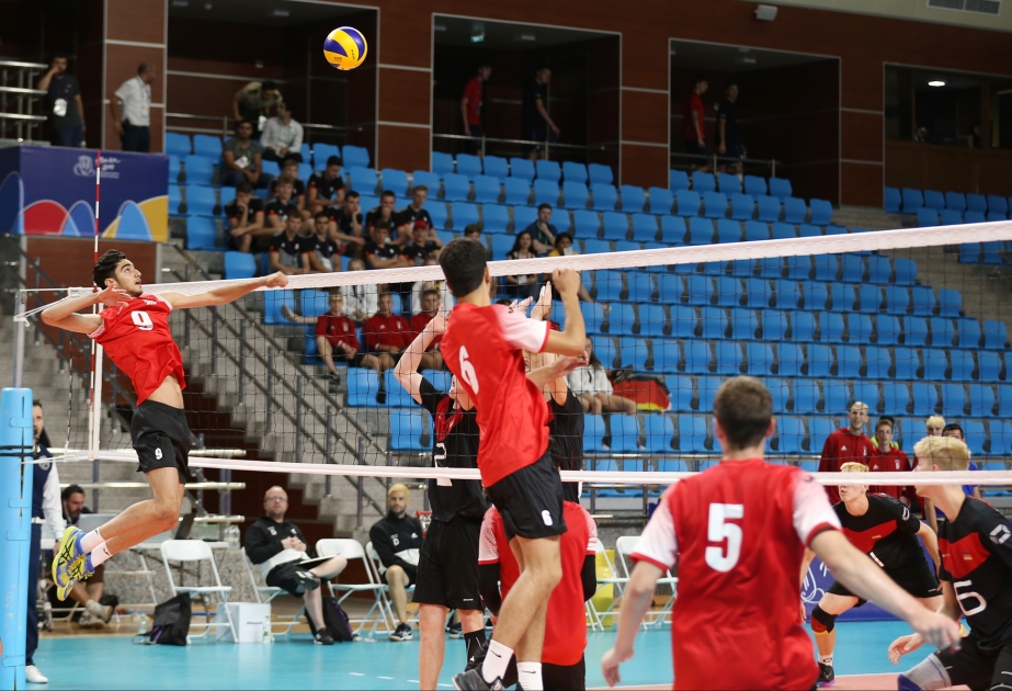 “EYOF Bakı 2019”: Kişi və qadın voleybolçuların yarışlarında Almaniya və Rusiya milliləri rəqiblərindən üstün olublar