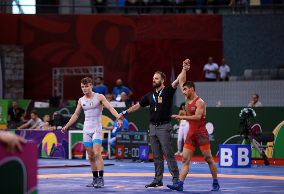 Hasrat Jafarov holt viertes Gold für Aserbaidschan bei EYOF Baku 2019