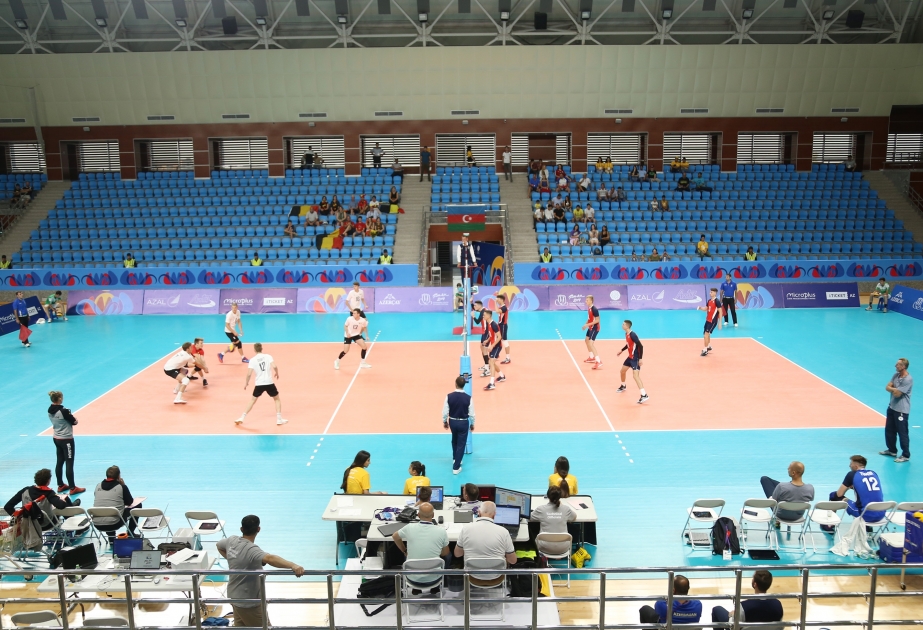 Voleybol yarışlarının birinci gününün sonuncu oyunlarında Belçika və İtaliya komandaları fərqləniblər