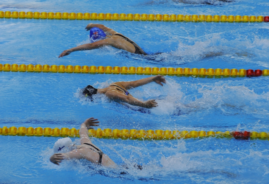 EYOF Bakı 2019-Wettschwimmen: Sechs Länder gewinnen Medaillen