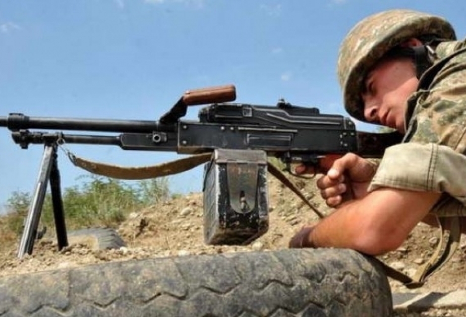 Армянская армия, используя крупнокалиберные пулеметы и снайперские винтовки, 18 раз нарушила режим прекращения огня