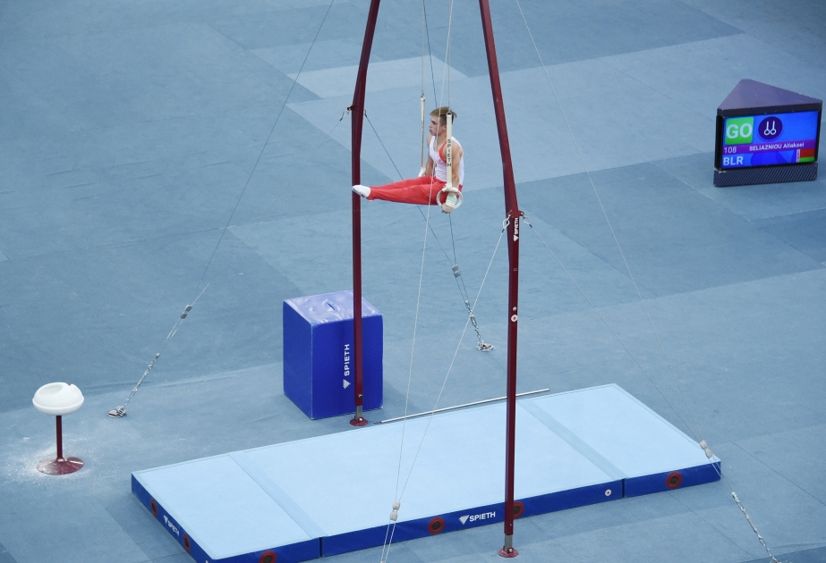 На XV Европейском юношеском олимпийском фестивале начались соревнования по спортивной гимнастике