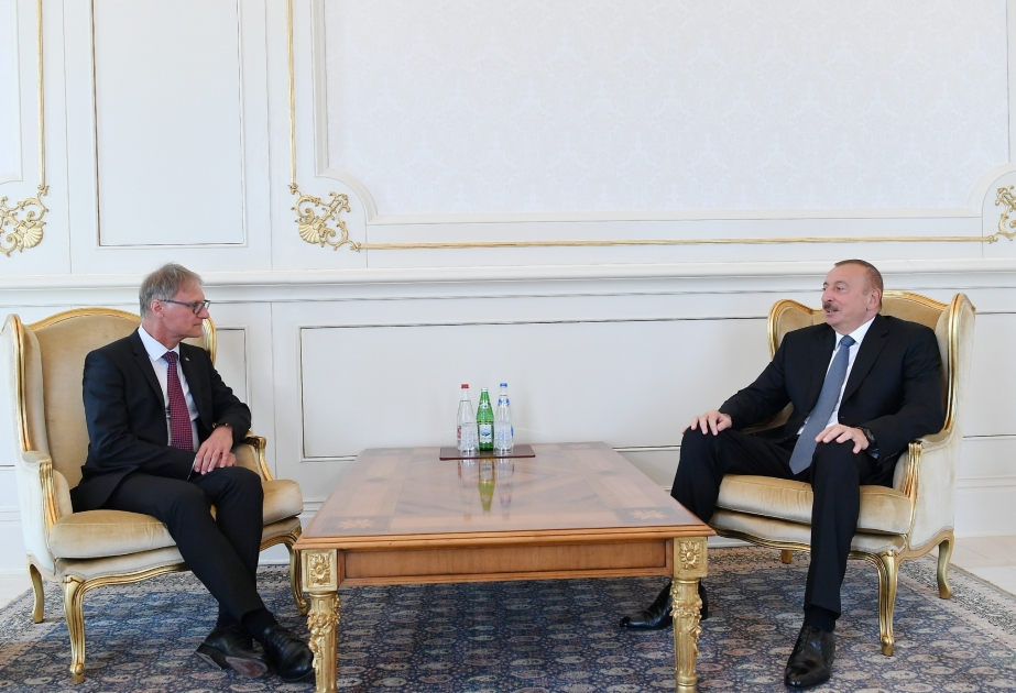 President Ilham Aliyev received credentials of incoming German ambassador VIDEO