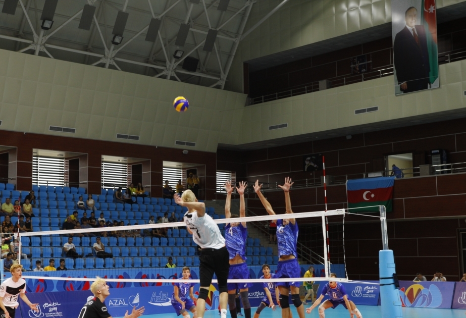 “EYOF Bakı 2019”un voleybol yarışlarında ikinci günün qarşılaşmaları keçirilir