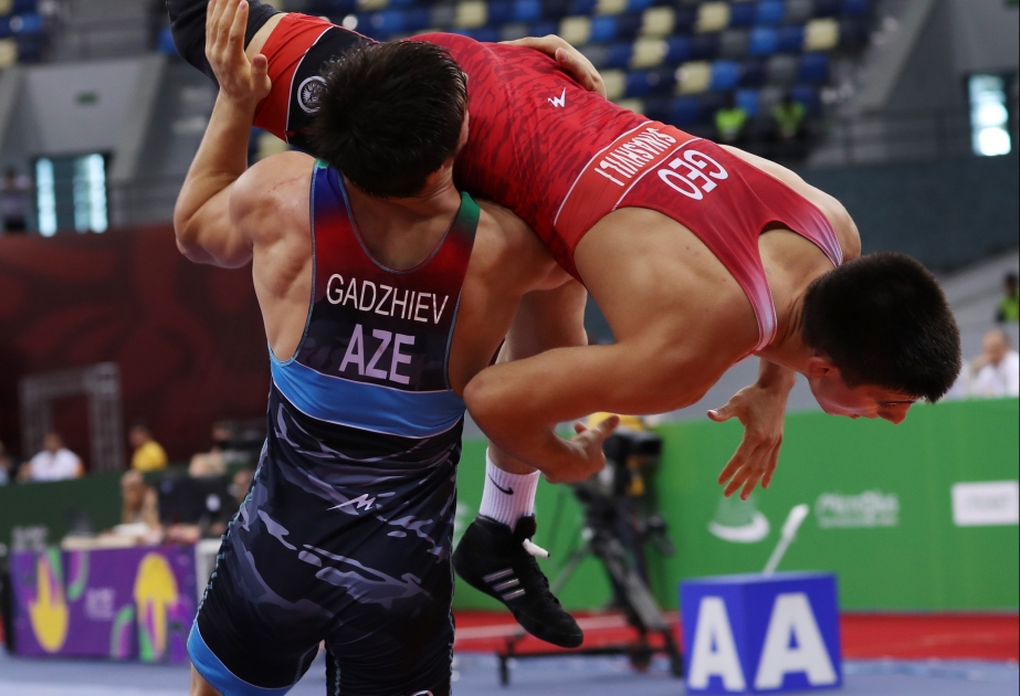 “EYOF Bakı 2019”: güləşçimiz yarımfinala vəsiqə qazanıb