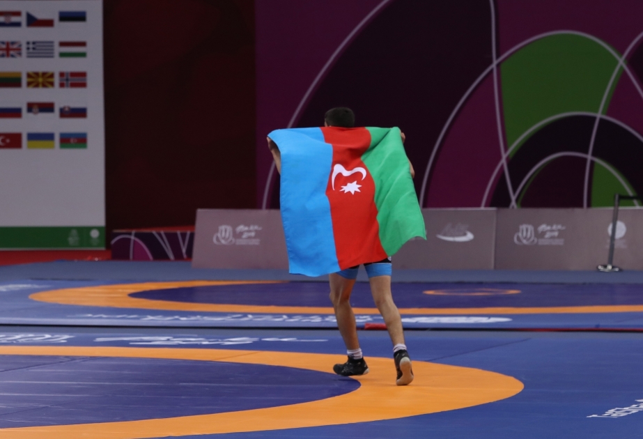 Борец греко-римского стиля Хасай Гасанли стал чемпионом «EYOF 2019»