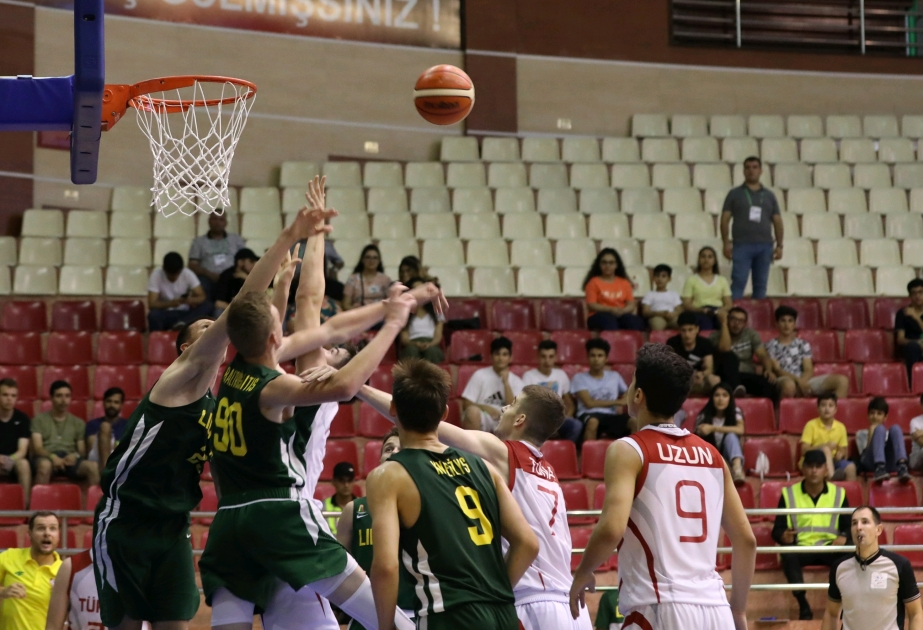 “EYOF: 2019”: Türkiyənin kişi basketbolçuları ikinci oyunda qalib gəliblər