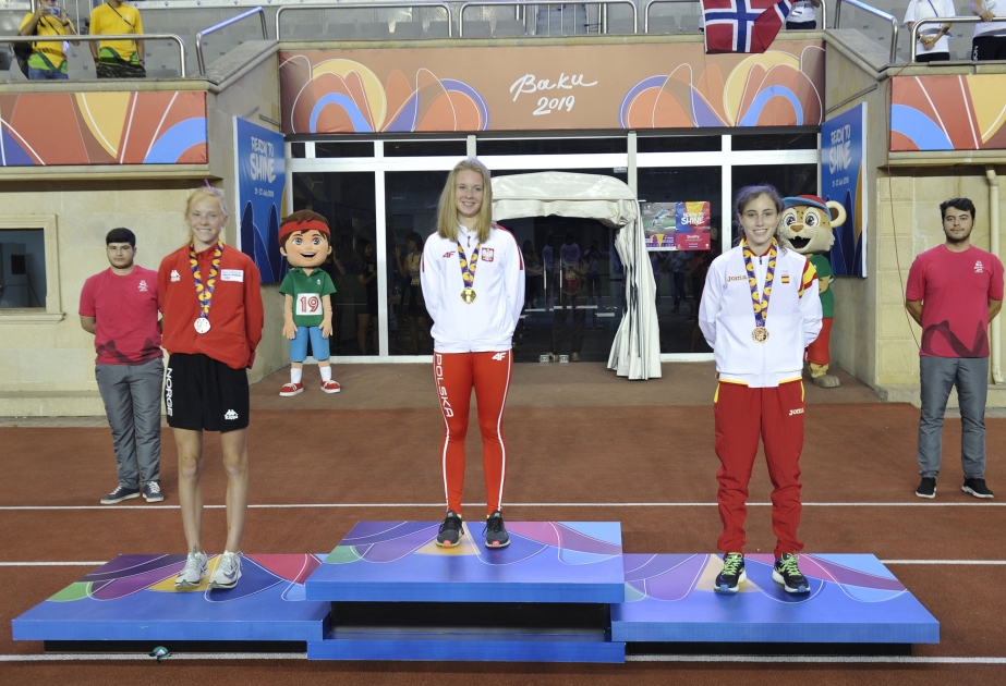 XV Avropa Gənclər Olimpiya Festivalında atletika idmanı üzrə 3000 metr qaçış yarışında qaliblər müəyyənləşib