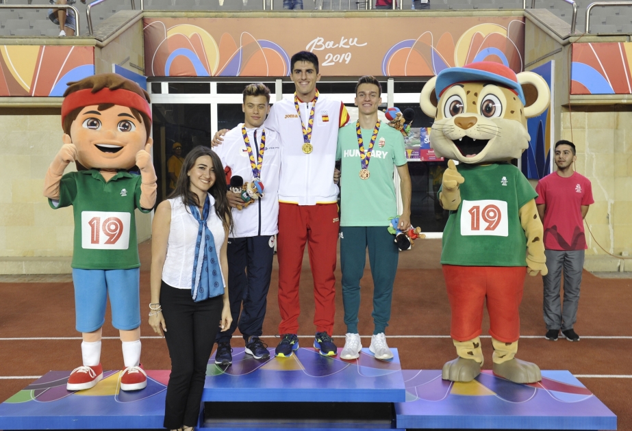 FOJE Bakú 2019: El español Mario Revenga gana el oro en los 110 metros vallas