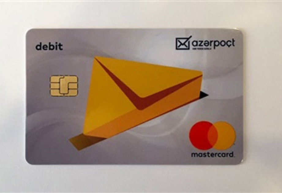 “Azərpoçt” “Debit MasterCard Contactless” funksiyalı kartların emissiyasına başlayıb