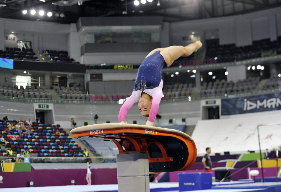 Festivalın idman gimnastikası yarışlarında təsnifat mərhələsinə yekun vurulub