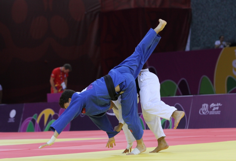 “EYOF Bakı 2019”: Cüdo yarışlarının birinci günündə Azərbaycan komandası 1 qızıl və 2 bürünc medal qazanıb