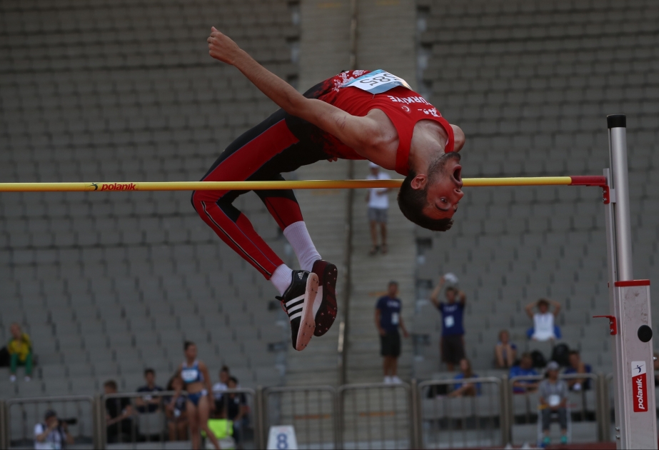 “EYOF 2019”: Üçüncü günün atletika yarışlarında axşam sessiyasına yekun vurulub