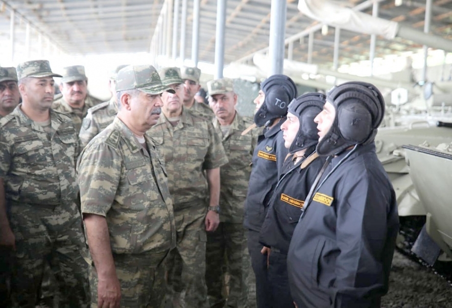 Ali Baş Komandanın tapşırığı ilə hərbi hissələrin yoxlanılması davam edir VİDEO