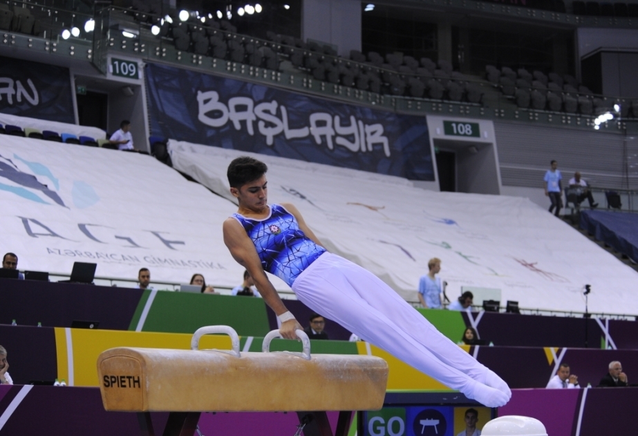 “Bakı 2019”: Gimnastımız Səməd Məmmədli çoxnövçülükdə medallar uğrunda mübarizə aparır VİDEO
