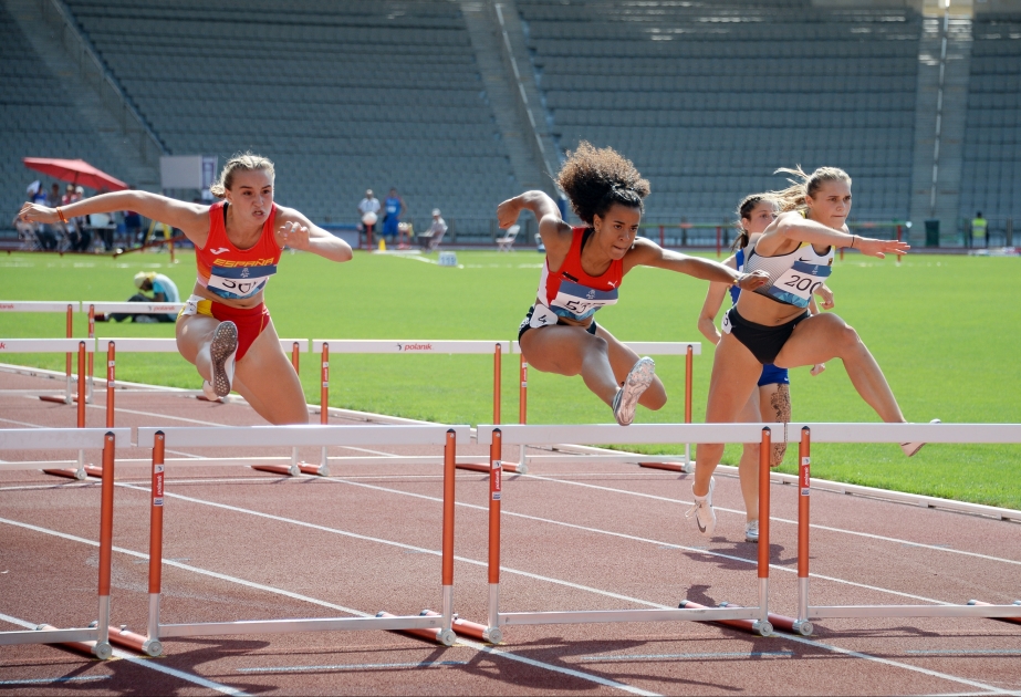Avropa Gənclər Olimpiya Festivalının atletika yarışlarının dördüncü gününün səhər sessiyasında finalçılar müəyyənləşib
