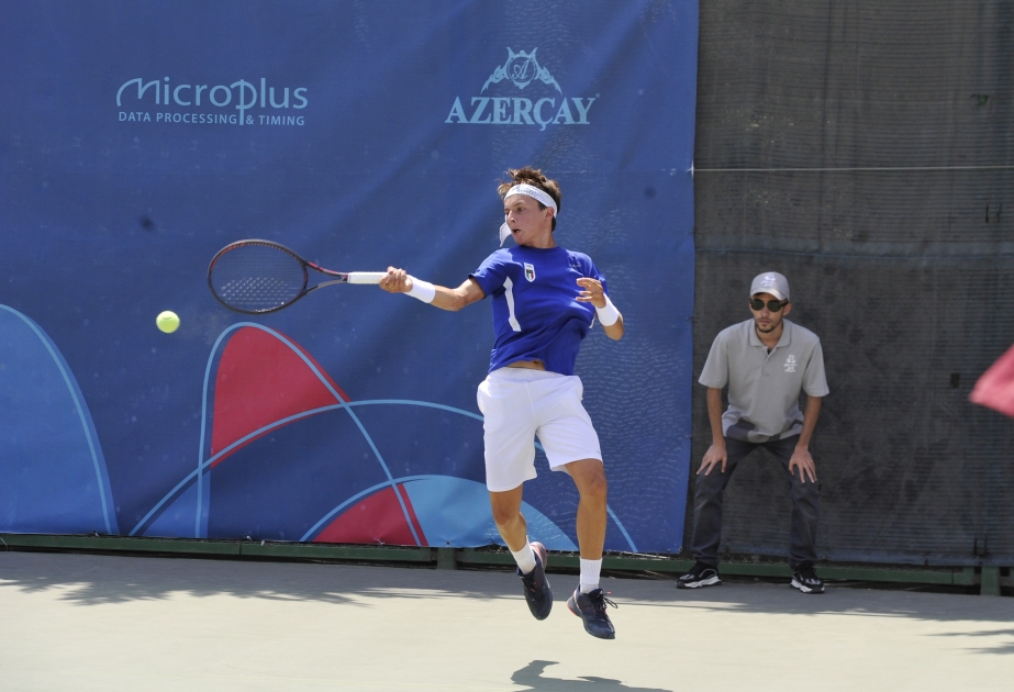 “EYOF Bakı 2019”: Tennis yarışlarında oğlanların fərdi mübarizəsində yarımfinalçılar məlum olub
