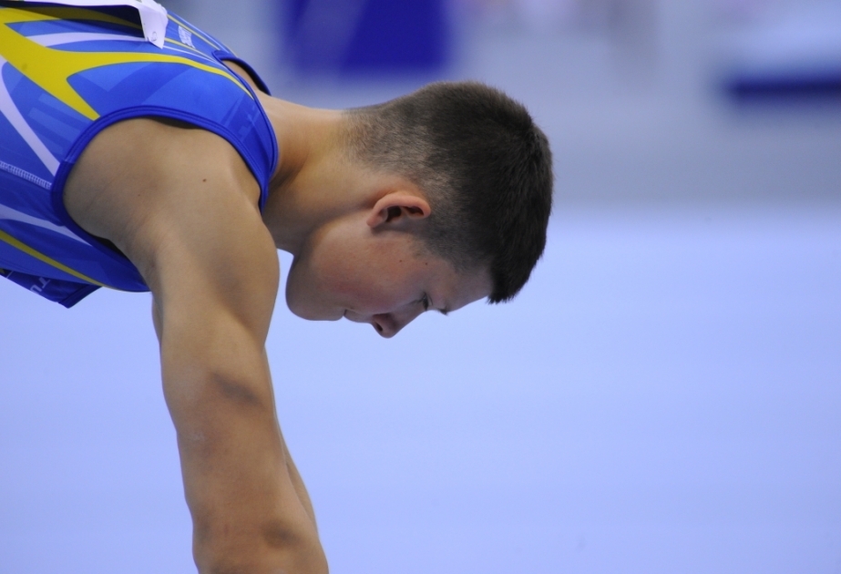 Ukrayna gimnastı “Bakı 2019”un çoxnövçülük yarışlarında qızıl medal qazanıb