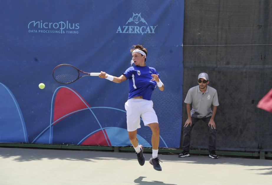 XV Avropa Gənclər Yay Olimpiya Festivalının tennis yarışlarının beşinci gününə yekun vurulub