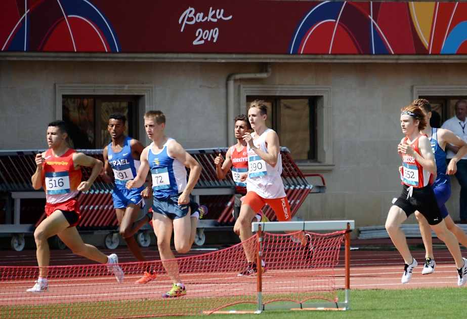 “EYOF 2019”: 400 metr məsafəyə qaçış yarışında qızıl medalı isveçli Emil Yohansson qazanıb