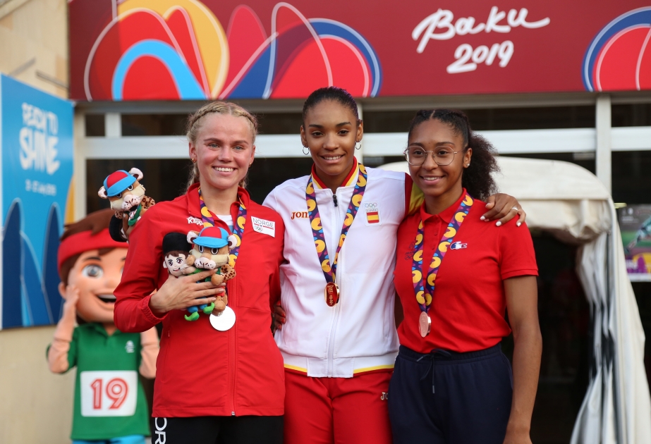 Festivalın atletika yarışlarının dördüncü günündə 11 növdə qaliblər müəyyənləşib