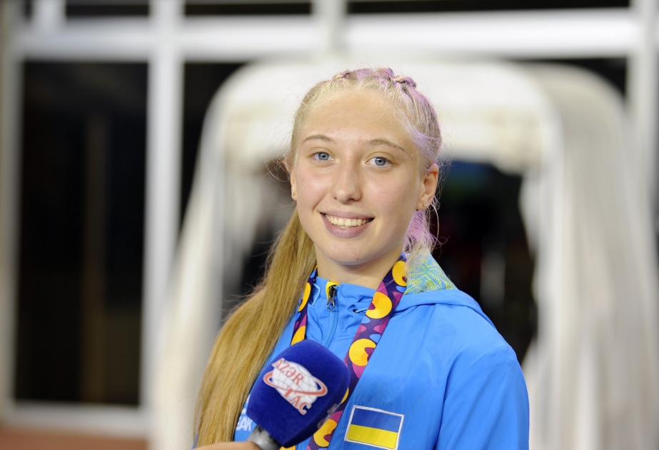 Mariya Horielova: Bakıya qızıl medal üçün gəlmişdim