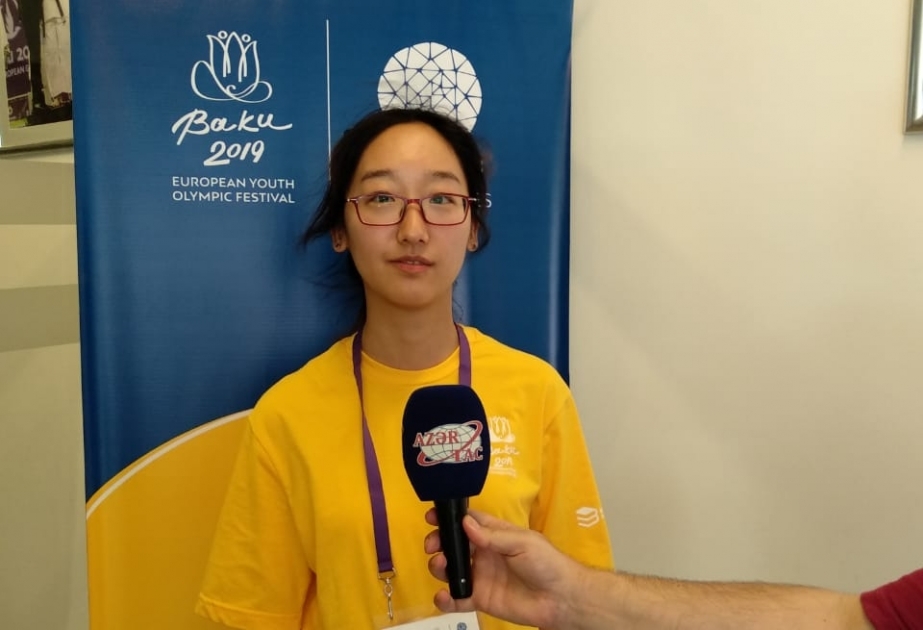 Шинджи Янг: Волонтеры из Китая активно помогают организаторам в успешном проведении фестиваля ЕЮОФ Баку-2019