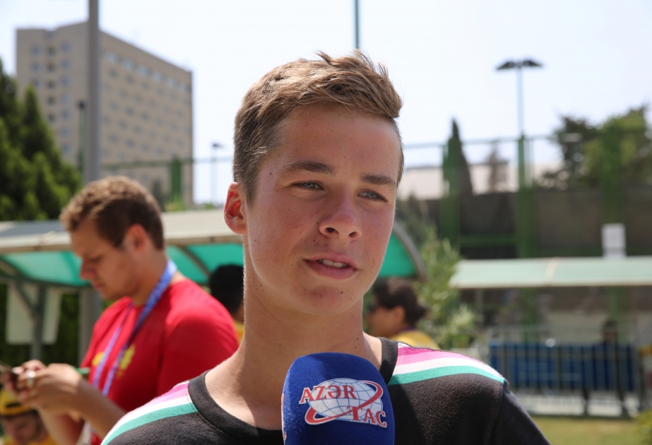 Litvalı tennisçi: Çalışacağam ki, Bakıdan qızıl medalla qayıdım