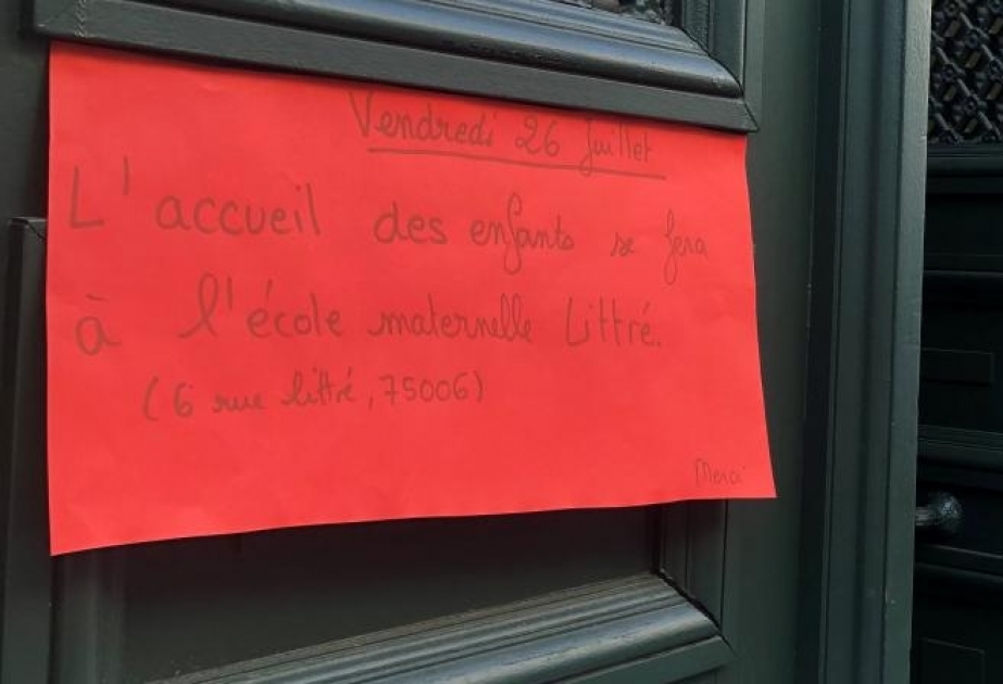 Parisdə Məryəm Ana kilsəsinin yaxınlığındakı məktəblər bağlanıb