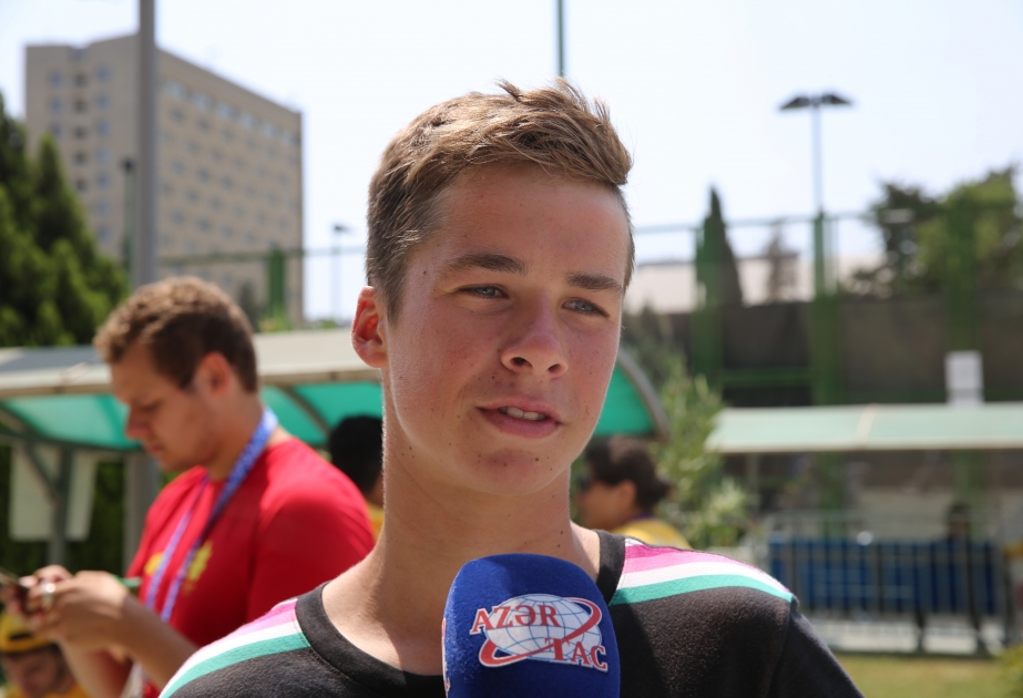 Tenista lituano: Intentaré volver de Bakú con una medalla de oro
