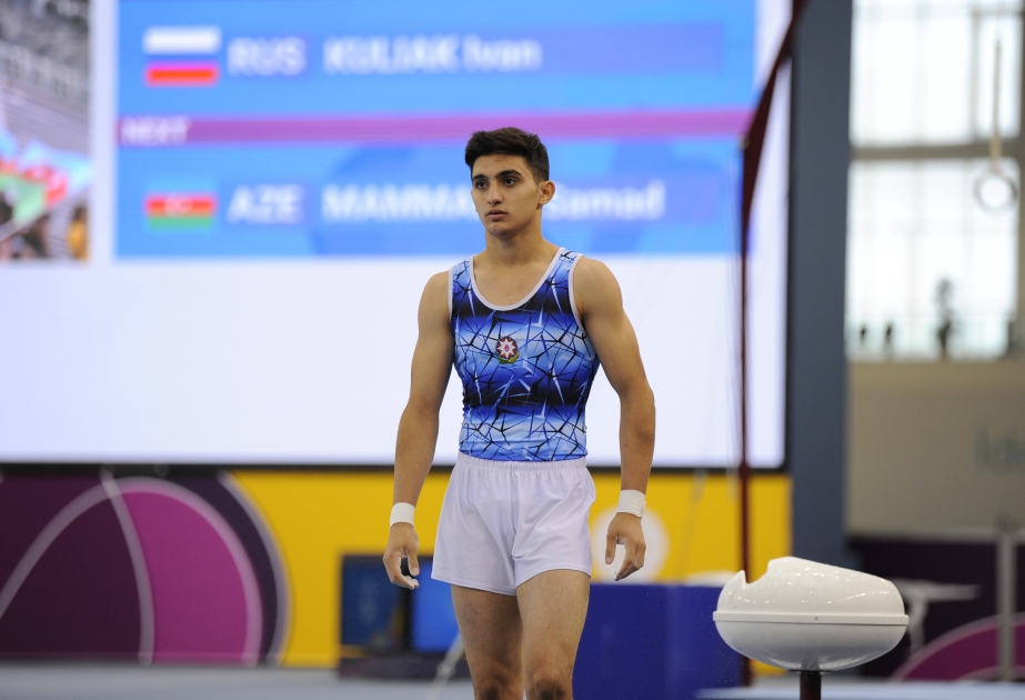 Aserbaidschans Turner Samad Mammadli gewinnt Silber bei EYOF Baku 2019