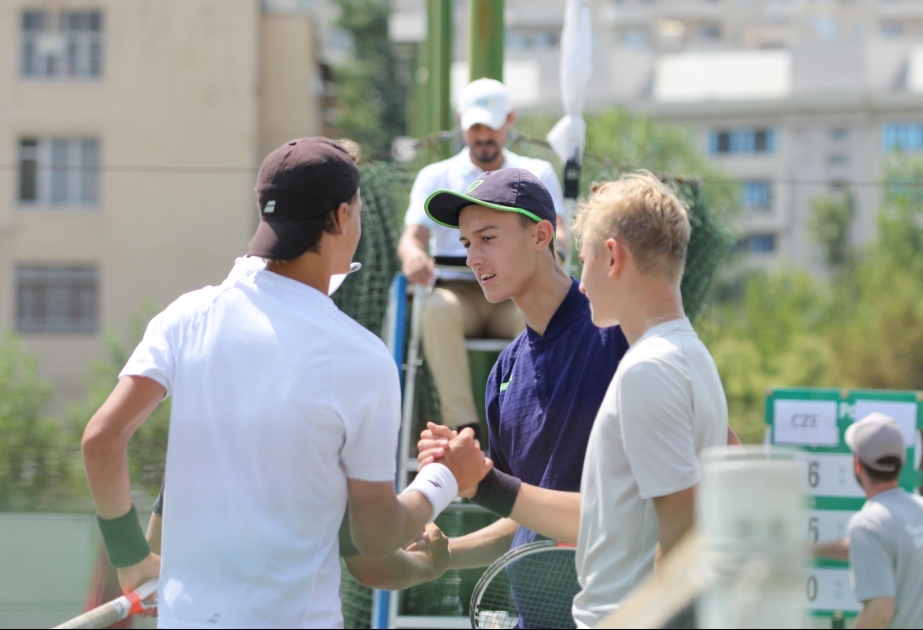 Festivalda İspaniya və Çexiya idmançıları tennis üzrə oğlan və qız cütlüklərin yarışlarının bürünc medalçıları olublar