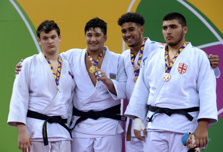 Azerbaijan’s Mammadov crowned judo champion at EYOF Baku 2019