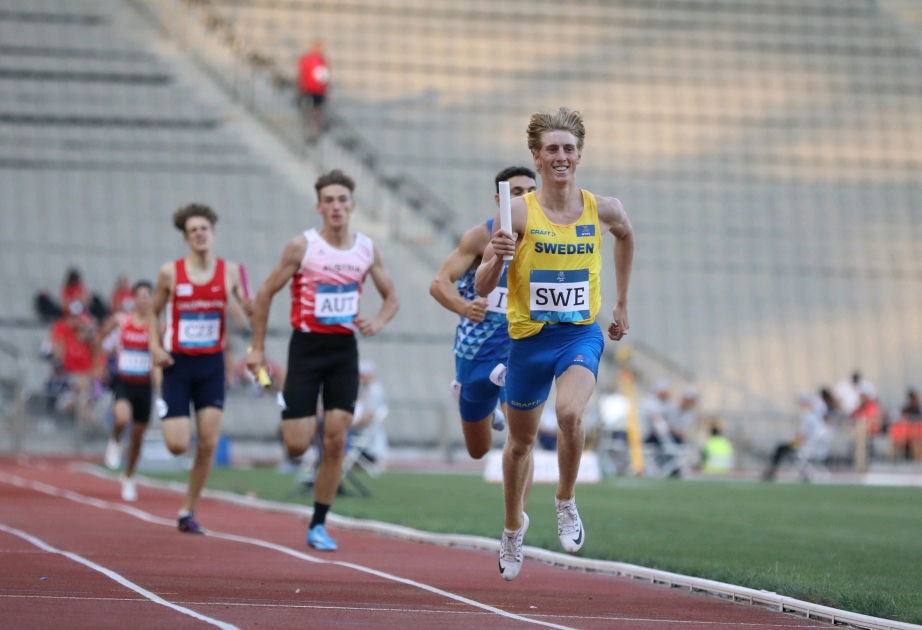 “EYOF 2019”: Atletika yarışlarının beşinci günündə ilk qızıl medala İsveç atleti sahib olub
