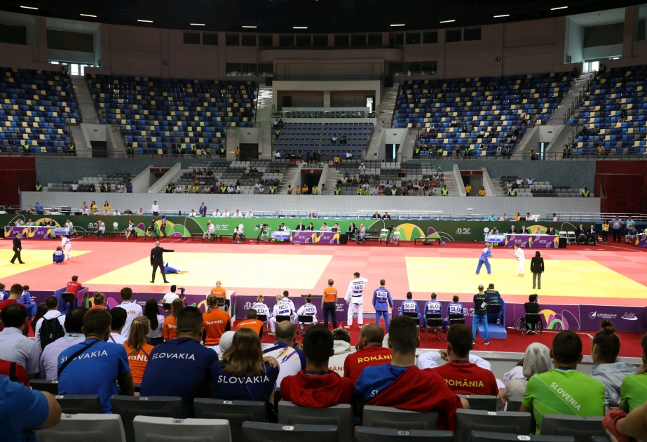 La dernière journée des épreuves de judo est lancée au Palais des sports de Bakou