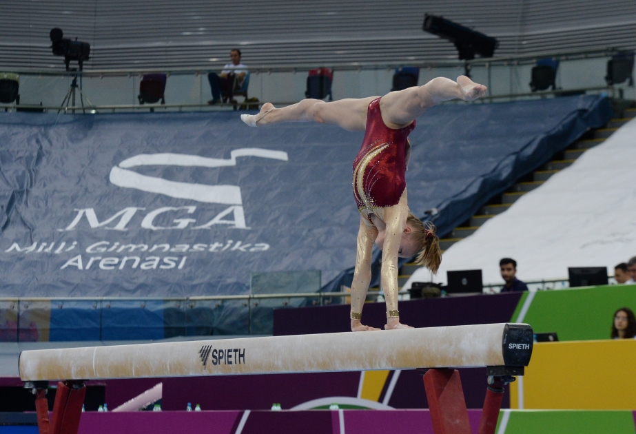 XV Avropa Gənclər Yay Olimpiya Festivalının idman gimnastikası yarışları başa çatıb