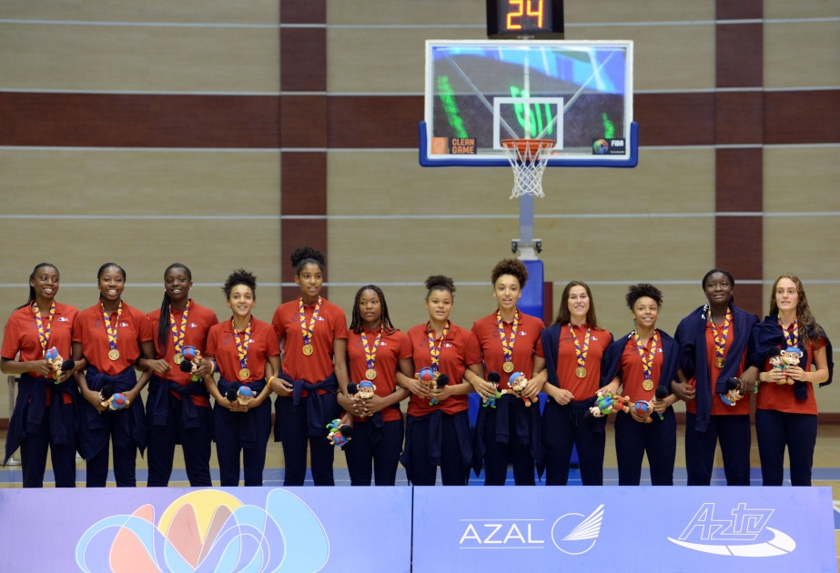 L’équipe de France féminine de basket-ball, la nouvelle championne du FOJE