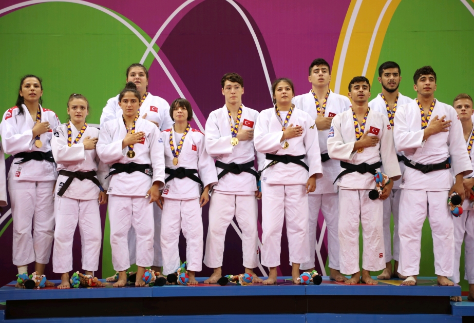Cüdo üzrə Türkiyə milli komandası “EYOF Bakı 2019”un çempionu olub