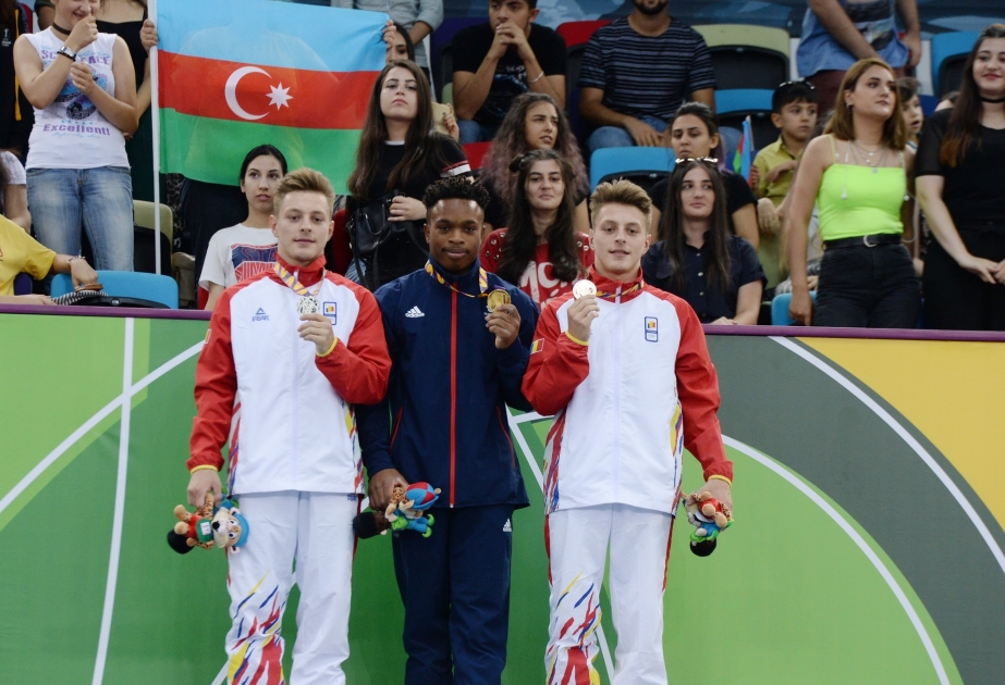 Azərbaycan gimnastları XV Avropa Gənclər Yay Olimpiya Festivalını 1 medalla başa vurublar