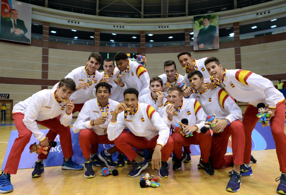 Equipo de España se proclamó campeón del FOJE Bakú 2019