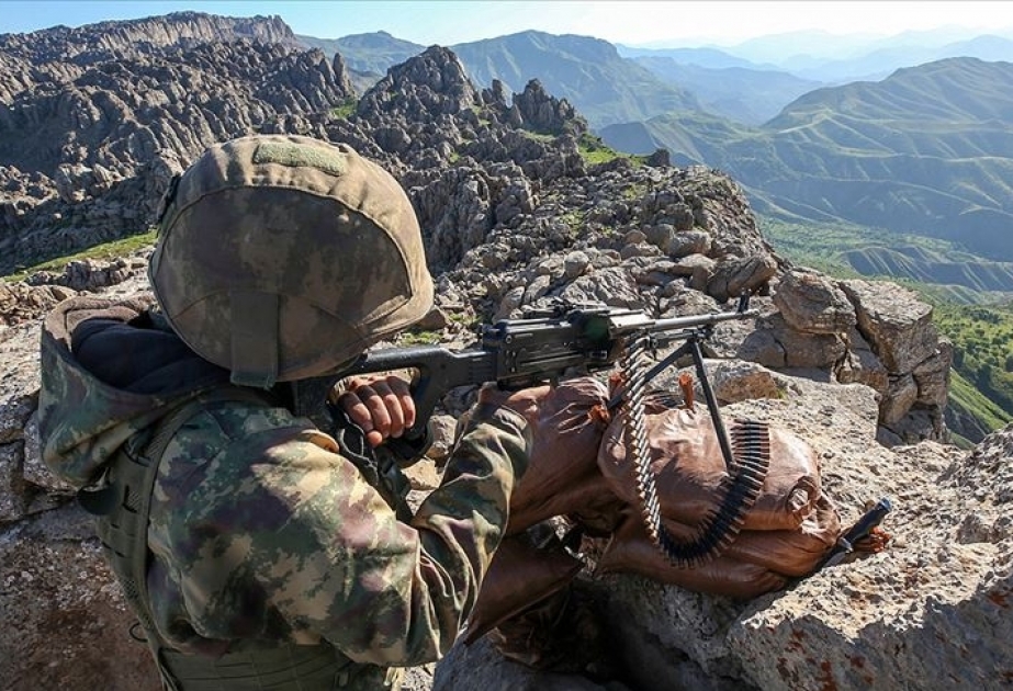 Türkiyə silahlı qüvvələri tərəfindən daha dörd terrorçu zərərsizləşdirilib