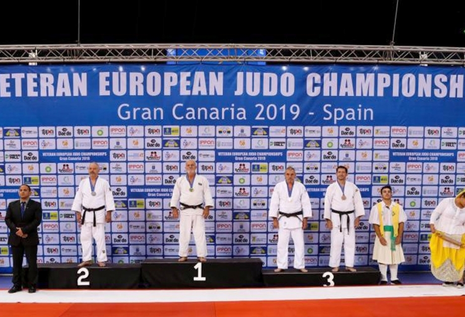 Azerbaijani veteran judokas grab 7 medals at European championships