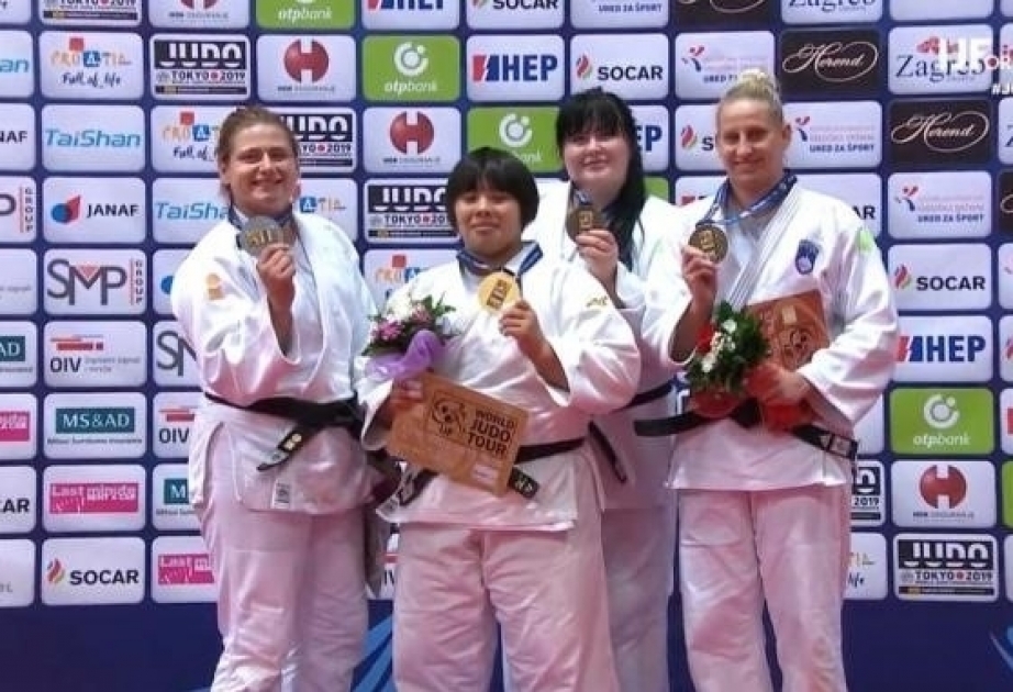Une judokate azerbaïdjanaise remporte le bronze du GP de Zagreb