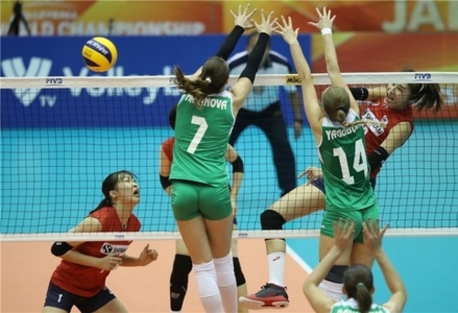 Qadın voleybolçulardan ibarət Azərbaycan millisi Braziliyanın "Esporte Pinheiros" klubuna qalib gəlib