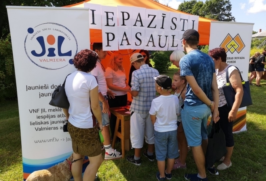 Se realizó una gira de libros en Valmiera, Letonia