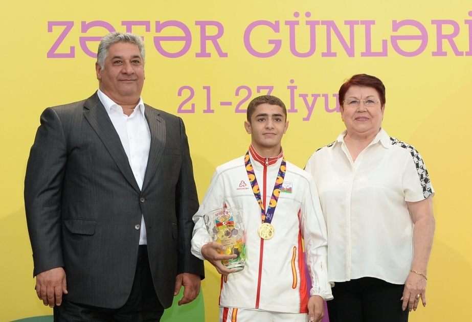 National Olympic Committee hosts meeting with medalists of EYOF Baku 2019